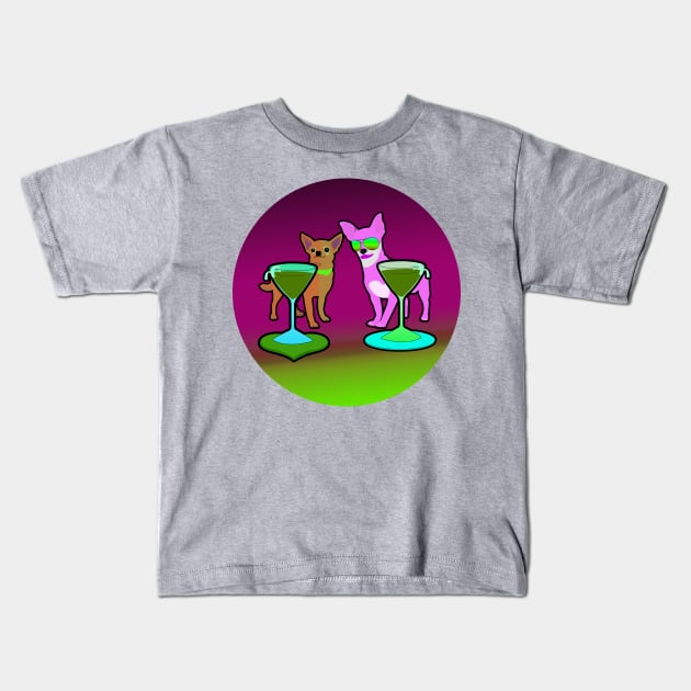 Chihuahuas Kids T-Shirt by momomoma